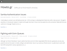 Tablet Screenshot of howto.gr